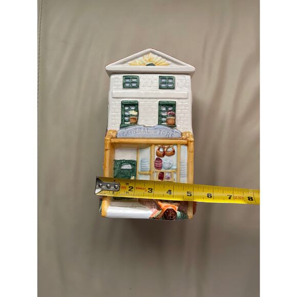 Vintage General Store Ceramic Cookie Jar - Picture 8 of 9